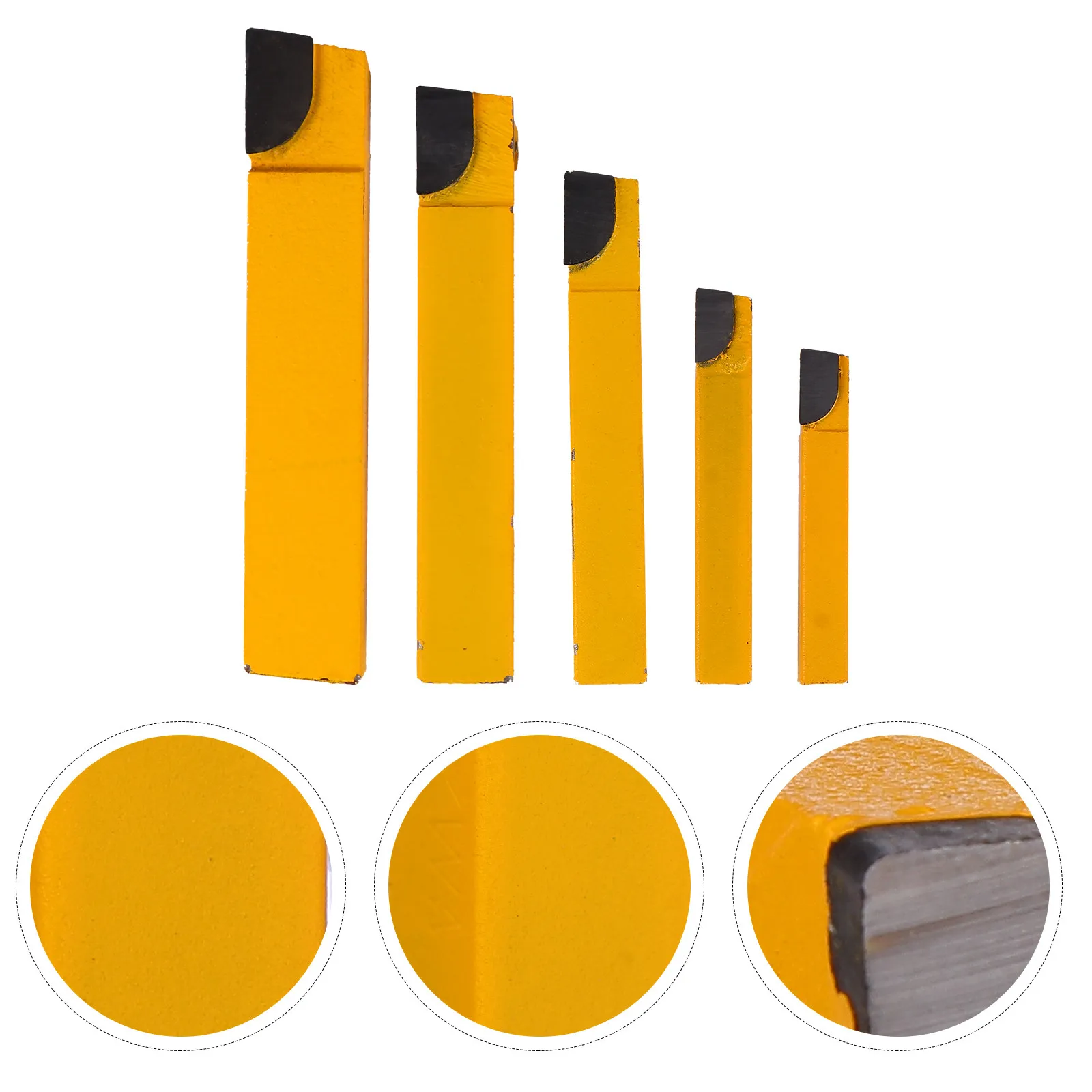 

1Set Wear Resistant Carbide Turning Tools Brazing Lathe Cutter Set Metal Lathe Turning Tools Welding Kit Brazing Tool Kit