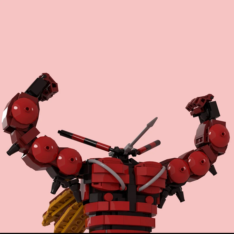 781PCS MOC Collectible Buzzwole 만화 모델 빌딩 블록 스태킹 벽돌 크리 에이 티브 Pokemon'es 아이 장난감 선물 교육