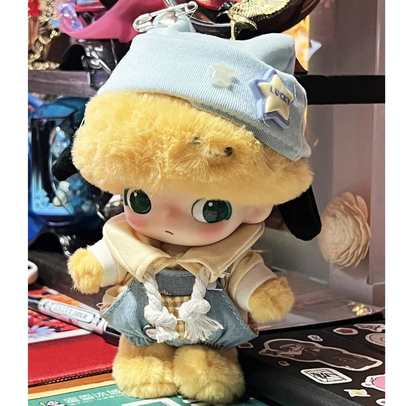 

Dimoo Детская одежда Виниловые куклы Bruto'S House Одежда Шапки с кошачьими ушками Плечевые ремни Брюки Повседневный комплект, только одежда без куклы