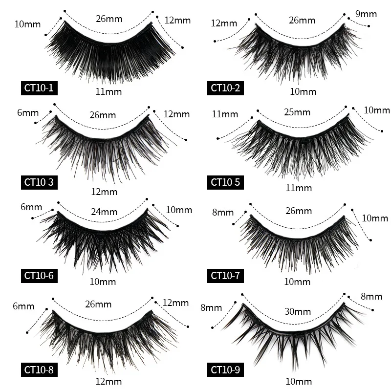 [Magnetic False Eyelashes Integrated Box] Glue-free Supernatural Imitation Mink Hair, Portable and Easy To Store Soft Hair At