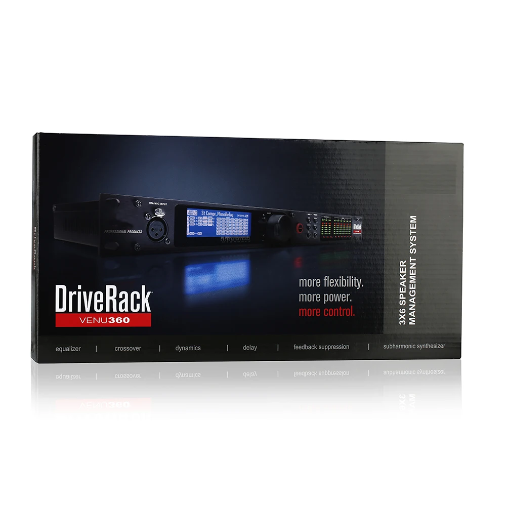 Professioneller digitaler Audioprozessor DriveRack PA/260 2 Eingänge 6 Ausgänge PA2 3 Eingänge 6 Ausgänge VENU360-kompatible Originalsoftware