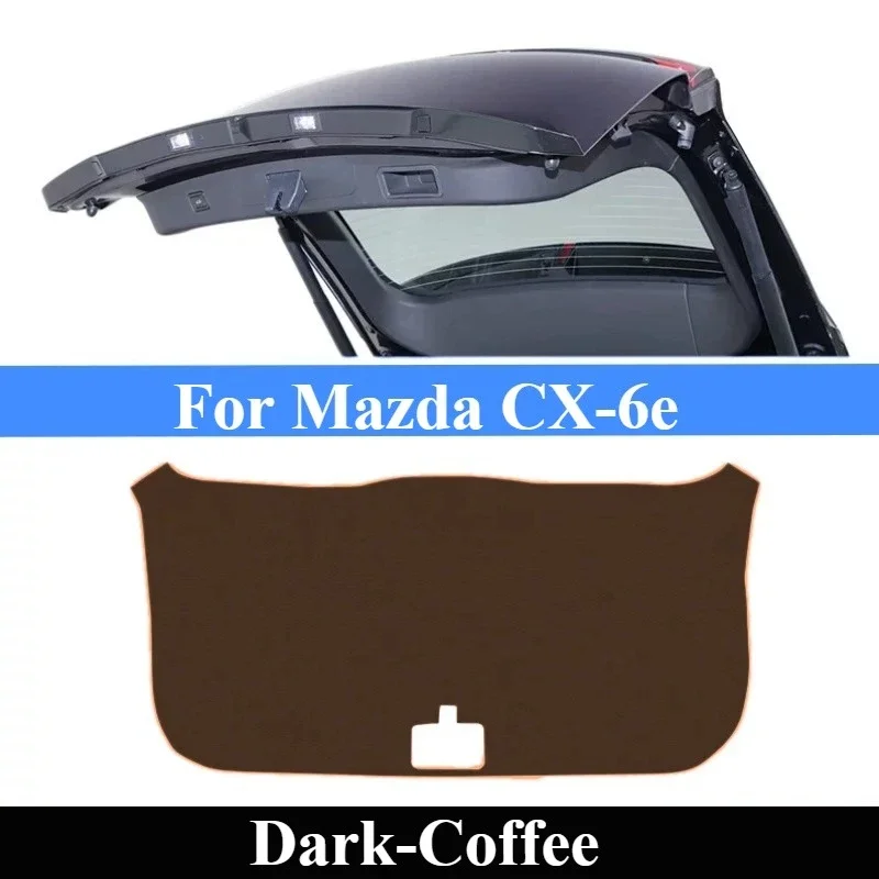 For Mazda CX‑6e Anti-Kick Protector Mat Spill Proof Easy Wipe Anti-Wear Cargo Protection Sticker Luggage Loading Anti-Kick