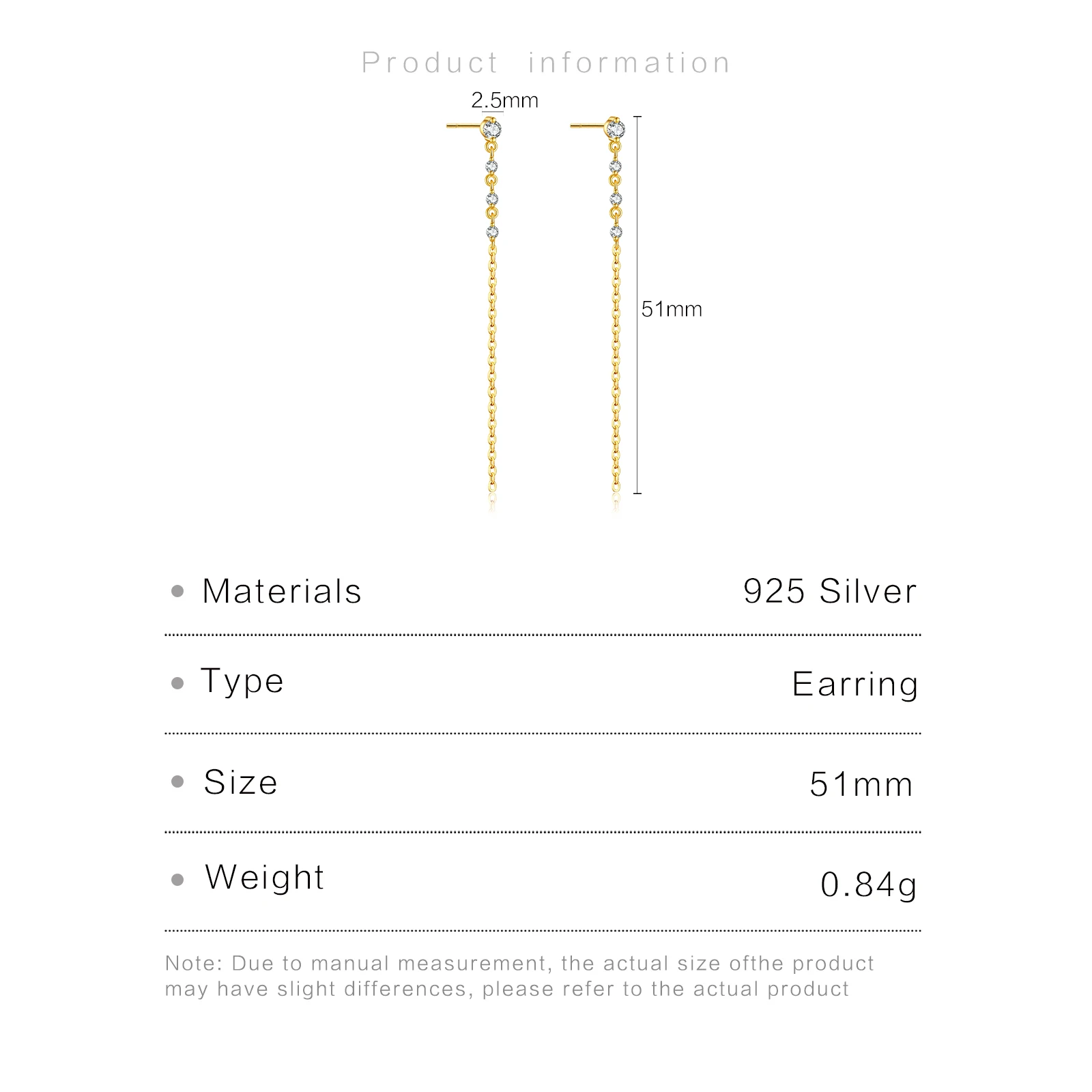ANDYWEN 925 Sterling Silver Rainbow Pendiente largo Fucsia Plata Drop Earring Piercing Pendiente Biżuteria ślubna dla kobiet Prezent — zdjęcie 7
