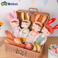 Original Metoo 35cm Angela Plushie Fine Doll Pastoral style Bunny Plush Child Stuffed Toys For Girls and Boys Gifts