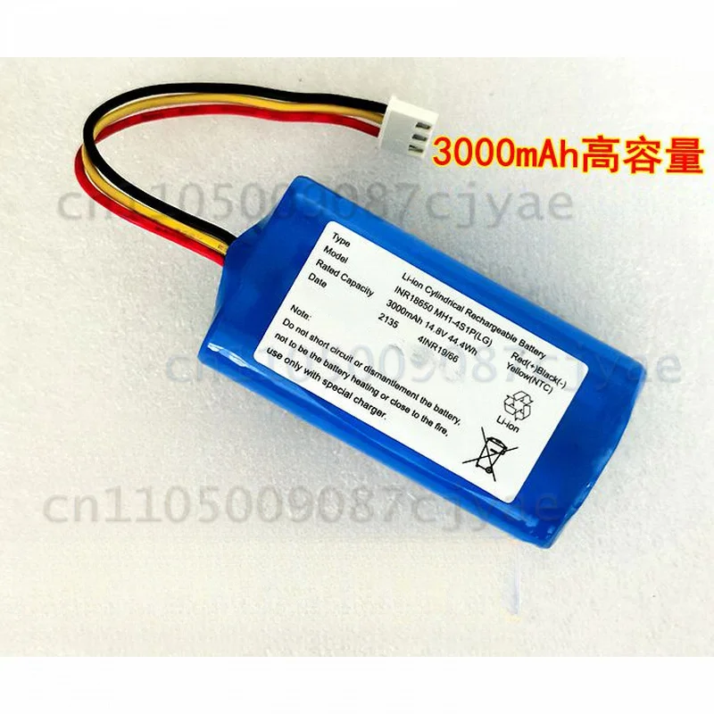 For Midea M4 i6 Robot Vacuum Original New Replacement Battery R20M03BI6CN 3000mAh