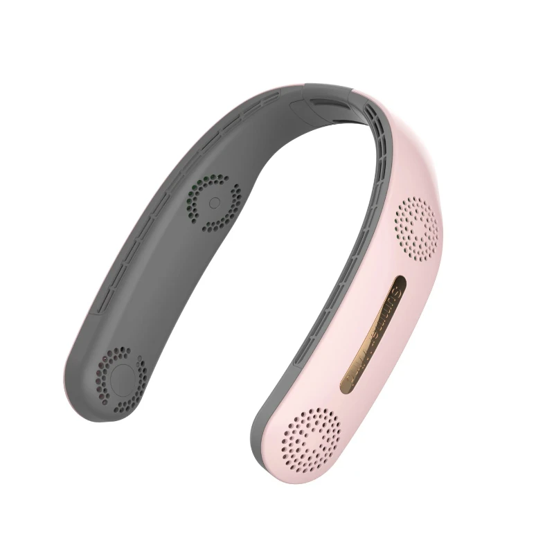 

4 Turbo 2400mAh Portable Ventilator Bladeless Cooling Mute Fan USB Rechargeable Wearable Neckband Fan Outdoor Indor