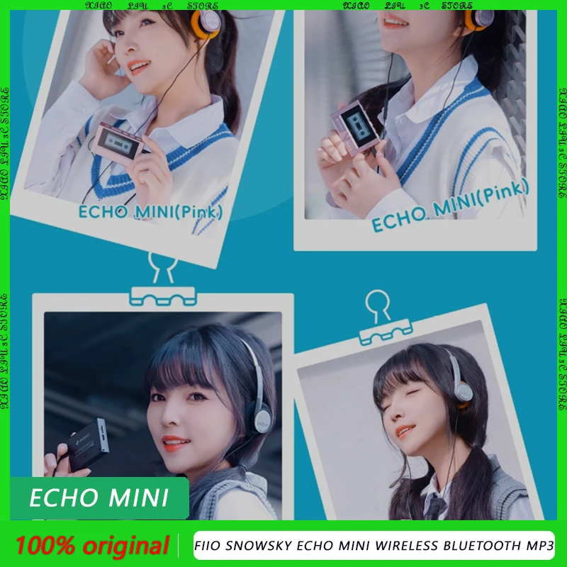 

Fiio Snowsky Echo Мини Беспроводной Bluetooth MP3-плеер 8 ГБ Ретро Портативный Walkman Пользовательская поддержка DSD Музыкальный подарок