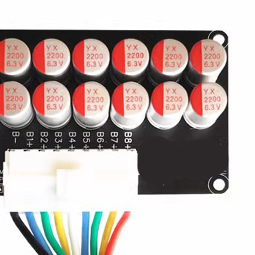 A14G 8S 3A Active Equalizer Balancer 6S 7S Lifepo4/Lipo/LTO Battery Equalization Capacitor Shell 6-8S 3A Without Shell