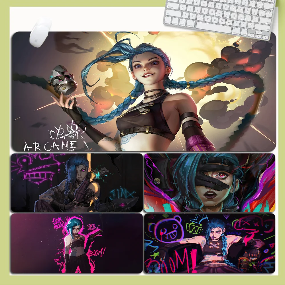 

Arcane L-League Of L-Legends Large XXL Table Mat Student Mousepad Gamer Computer Keyboard Pad Games Pad Desktop Mat