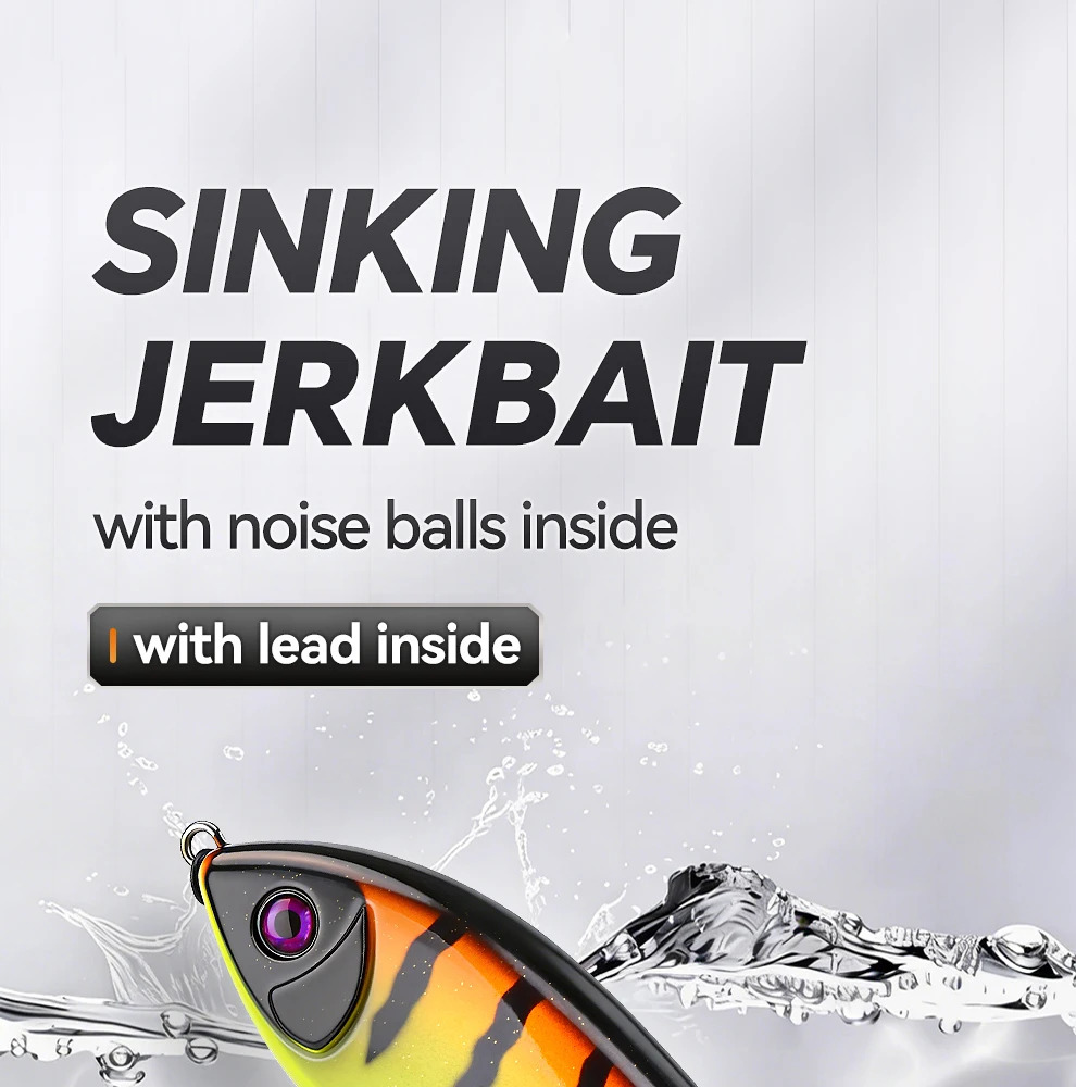 WEIHE 1 Stück Modell B 10cm/35g Köder Sinkender Hartköder Angelköder – Detail 1