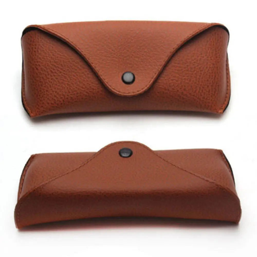 Fashion Portable Glasses Bag Sunglasses Case PU Leather Eyewear Cases Cover Women Men Reading Glasses Box Eye Glasses Bags