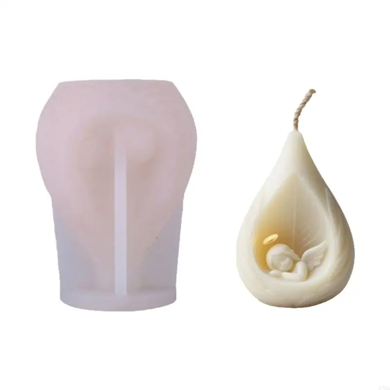 

Safe Silicone Mould for Crafting Beautiful Sleep Angel for Home Decoration and Gift 87HA