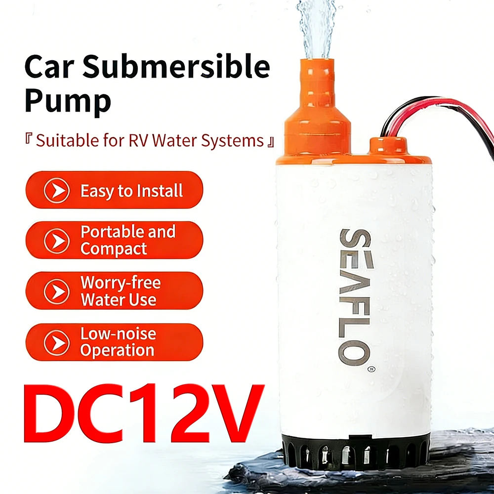 

Портативный мини-погружной насос DC12V для заправки воды в автофургоны, насос для чайного сервиза, малый насос для откачки воды из аквариумов