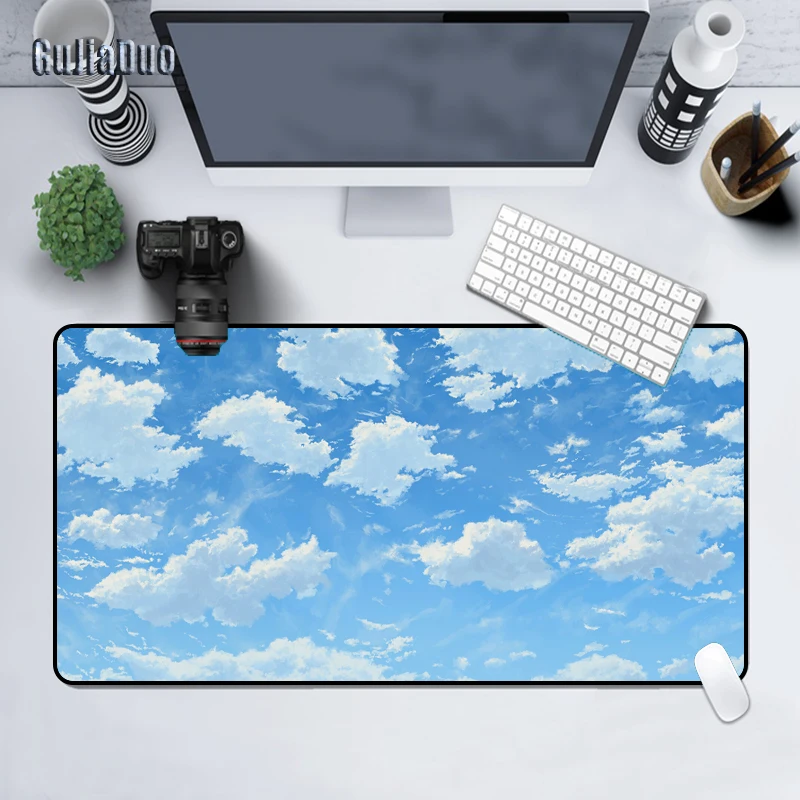 

400x900 Extra Large Clouds Mouse Pad Computer Keyboard Table Desk Mat XL Anti-slip Art Mousepad Gaming Accessories Kawaii Carpet