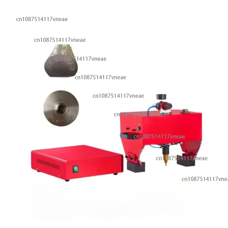 170x110mm Portable Mini Electric Pneumatic Dot Peen Marking Machine for Nameplate and Serial Numbers Engraving on Metal