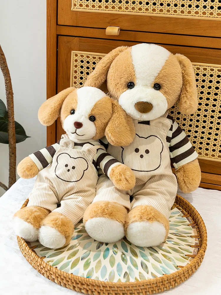 

Милая плюшевая игрушка-собачка, мягкая игрушка-щенок для переноски, подарок на день рождения, мягкая плюшевая игрушка для детей старше 3 лет