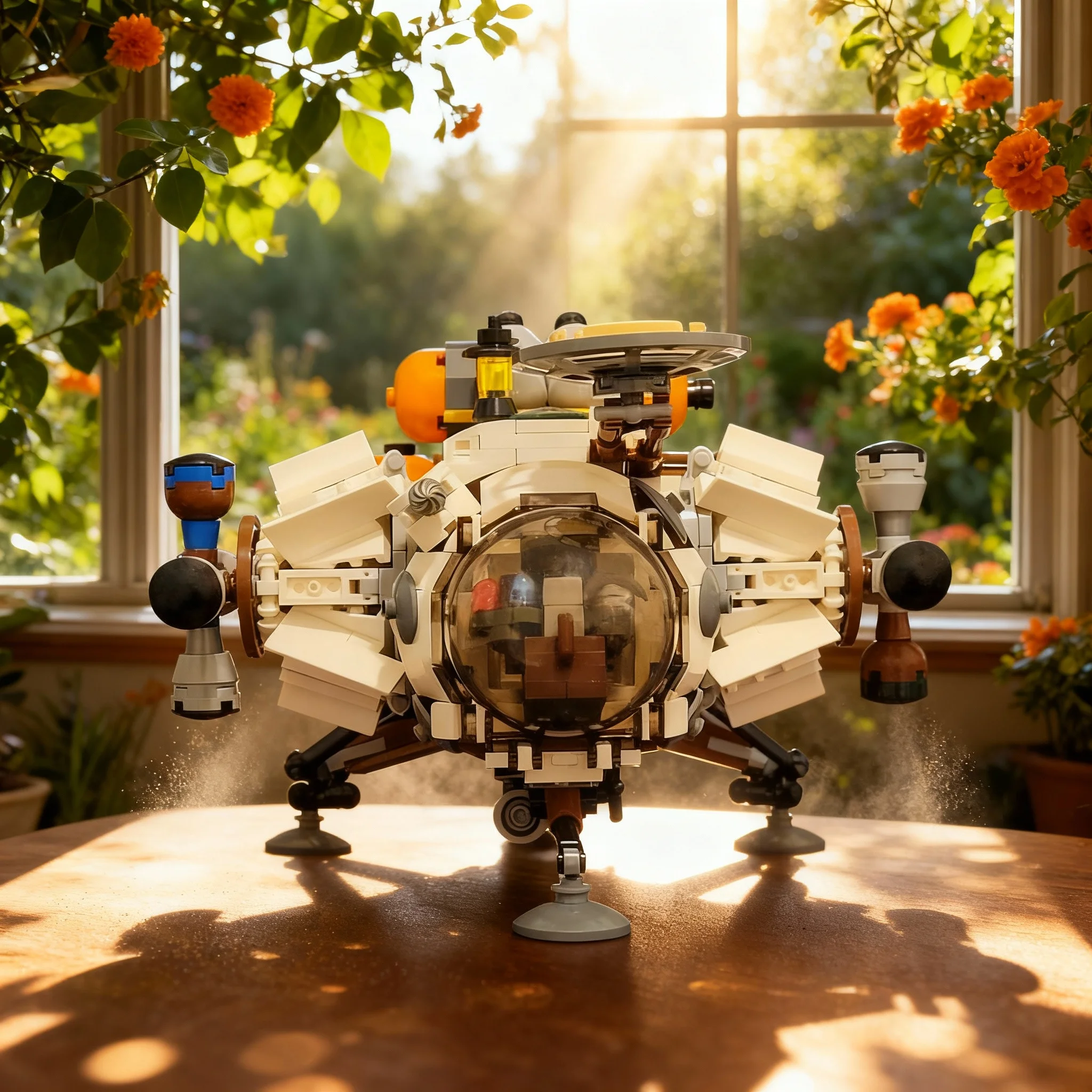 932pcs MOC Outer Wilds Exploration Ship Model Building Blocks Construction Christmas Gifts Assemble Toy DIY Creative Education