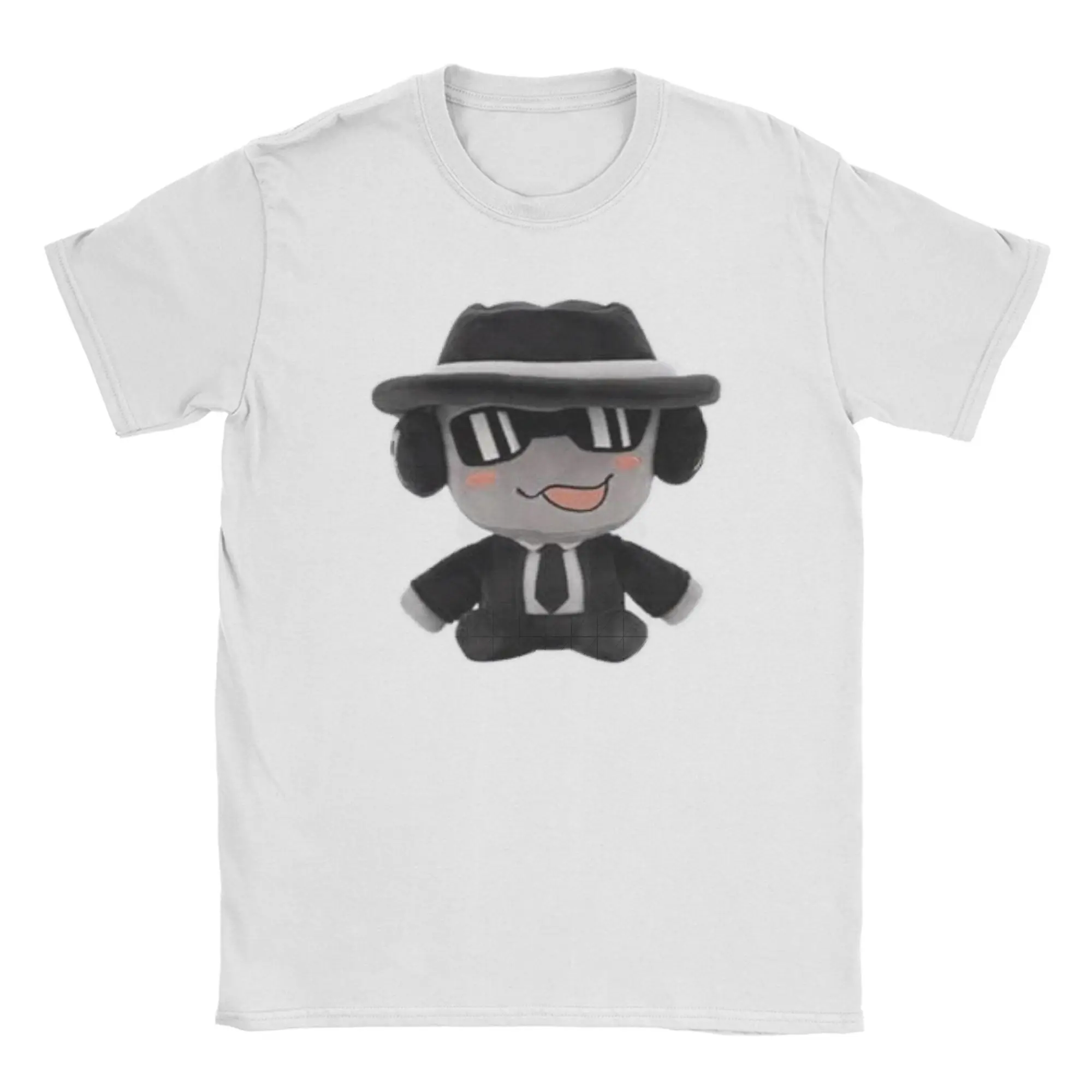 

Chance Plush Forsaken Cute T-Shirt for Men Novelty Cotton Tee Shirt Round Neck Short Sleeve T Shirt Plus Size Clothes