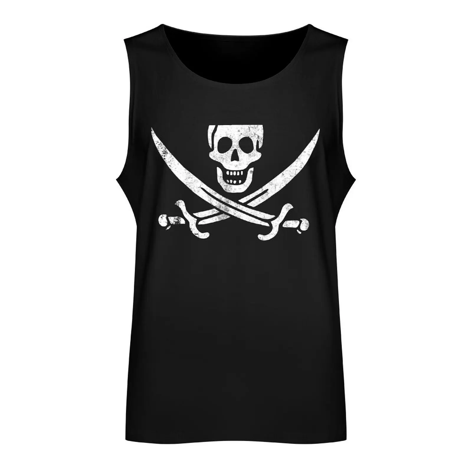 Jack Rackham, aka Calico Jack Tank Top vests for men gym clothing