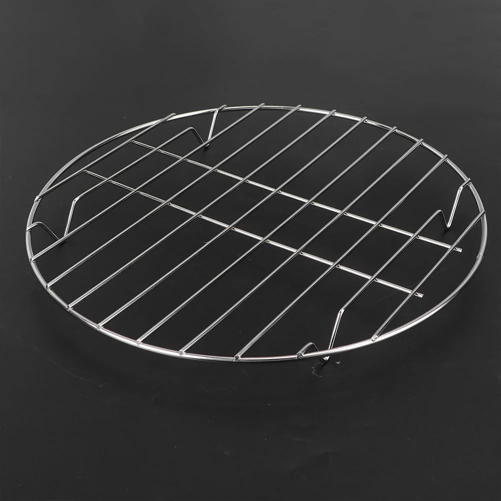 

2 Pcs Grill Grates Stainless Steel Barbecue Steak Grilling Rack Silver Stand for Portable
