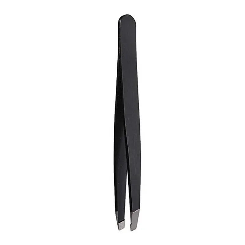 Black Beauty Tweezers Stainless Steel Tweezers Metal Clip Beauty Tools пинцет для бровей Pinzas Shaving Hair Removal Tweezers