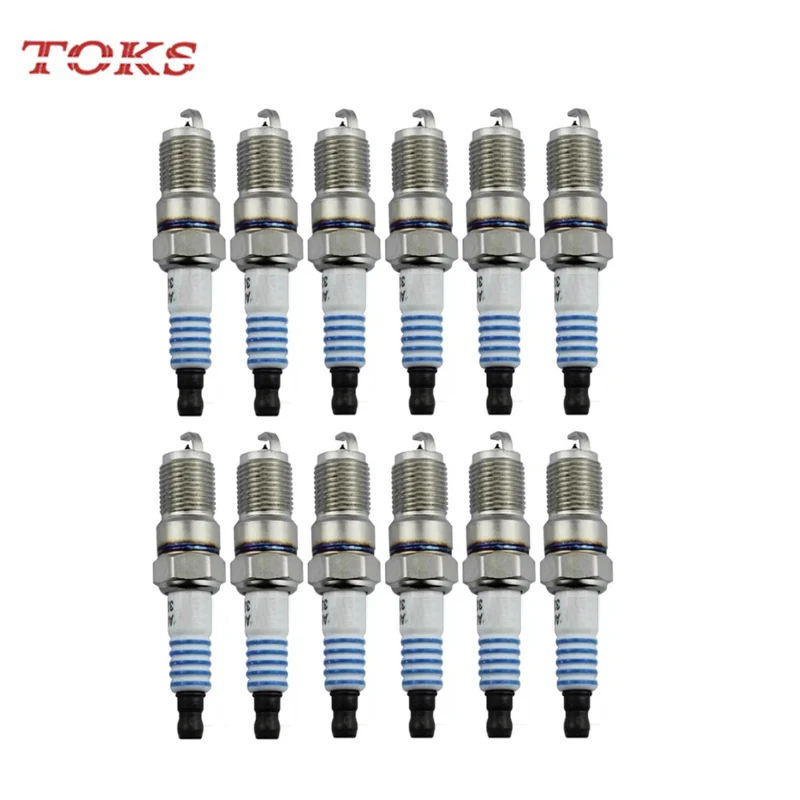 12PCS SP-432 AGSF 32FM Platinum Spark Plug For Ford Mercury Contour E-150 Lincoln Explorer F250 Ranger Town SP432 AGSF32FM