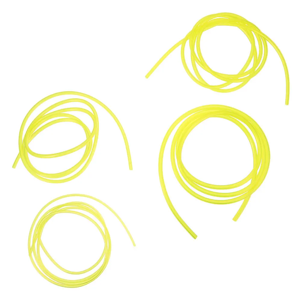 

4Pcs Line Hose Tube Premium Rubber Resistant Oil Gas Corrosion Small Engine Lawn Mower Line Hose Tube