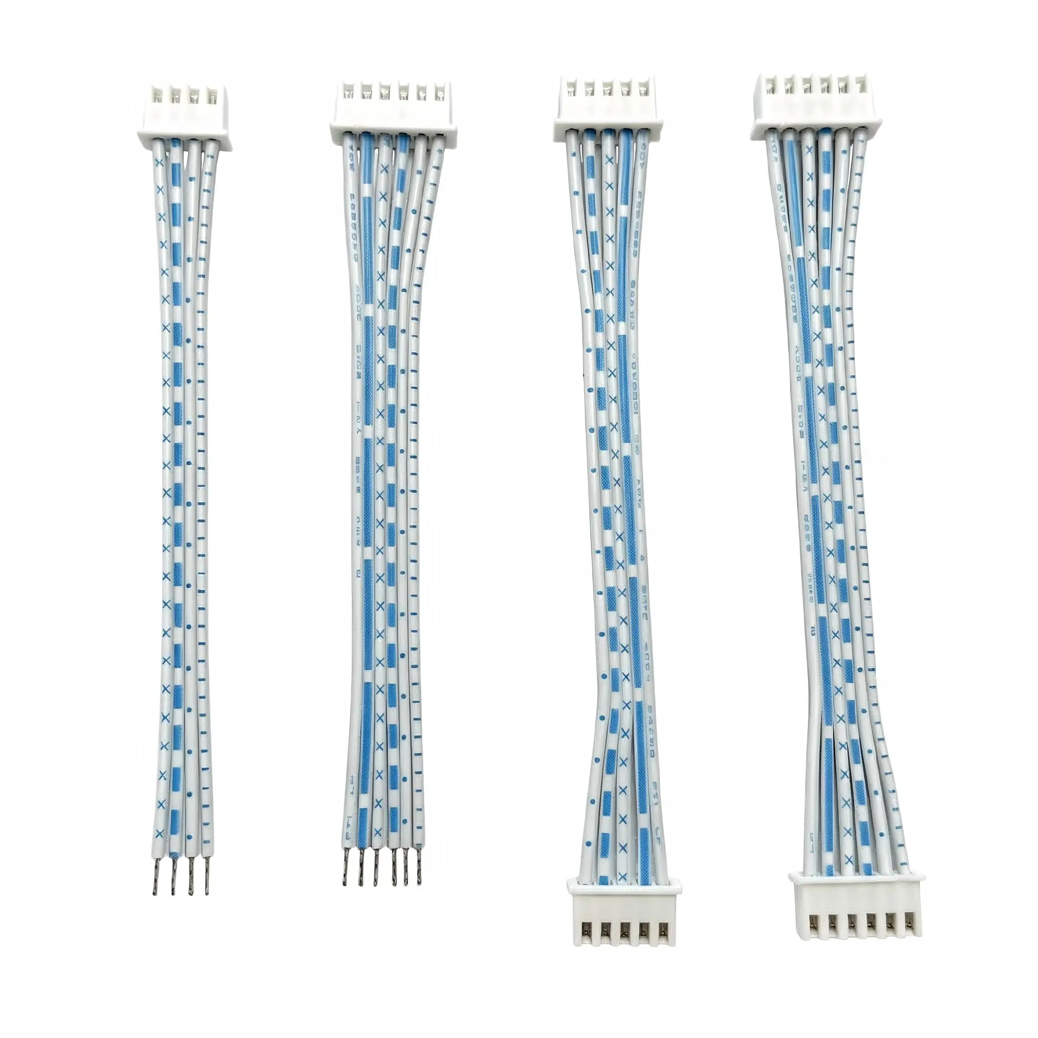 10PCS XH2.54 XH 2.54mm Single/Double Head Wire Cable Connector 2/3/4/5/6/7/8/9/10/11/12 Pin Pitch Red Blue Male Female Plug