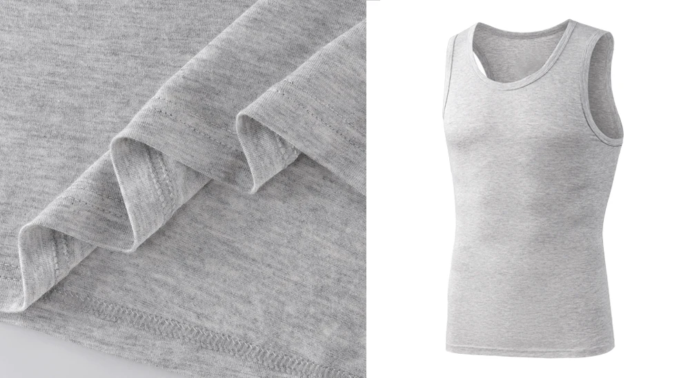 3 Teile/paket Einfarbig männer Tank Top Ärmellose Unterhemden Männer Weste Gym T-Shirt Hohe Qualität Bambus Faser Mann Singuletts Sport – Detail 8