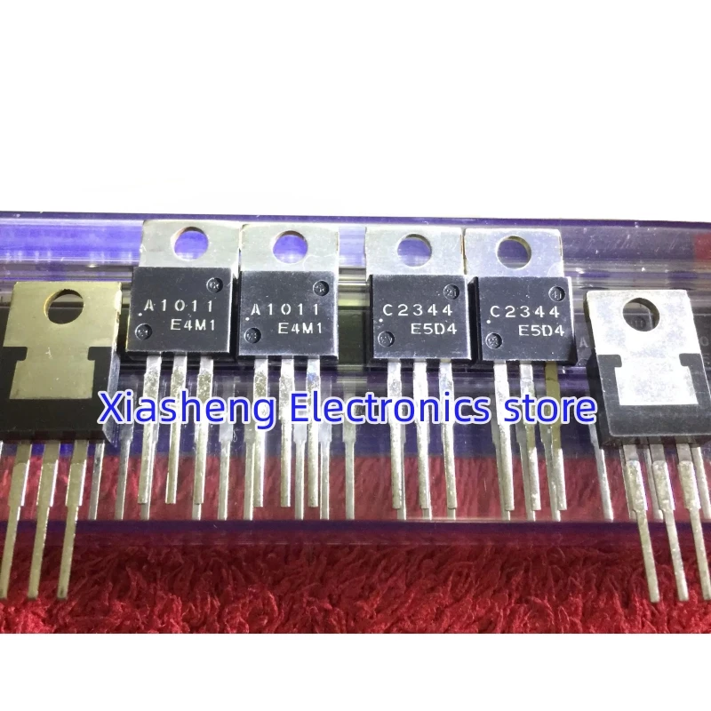 

New Original 5Pairs 2SA1011 A1011 + 2SC2344 C2344 TO-220 Amplifier Transistor In Stock