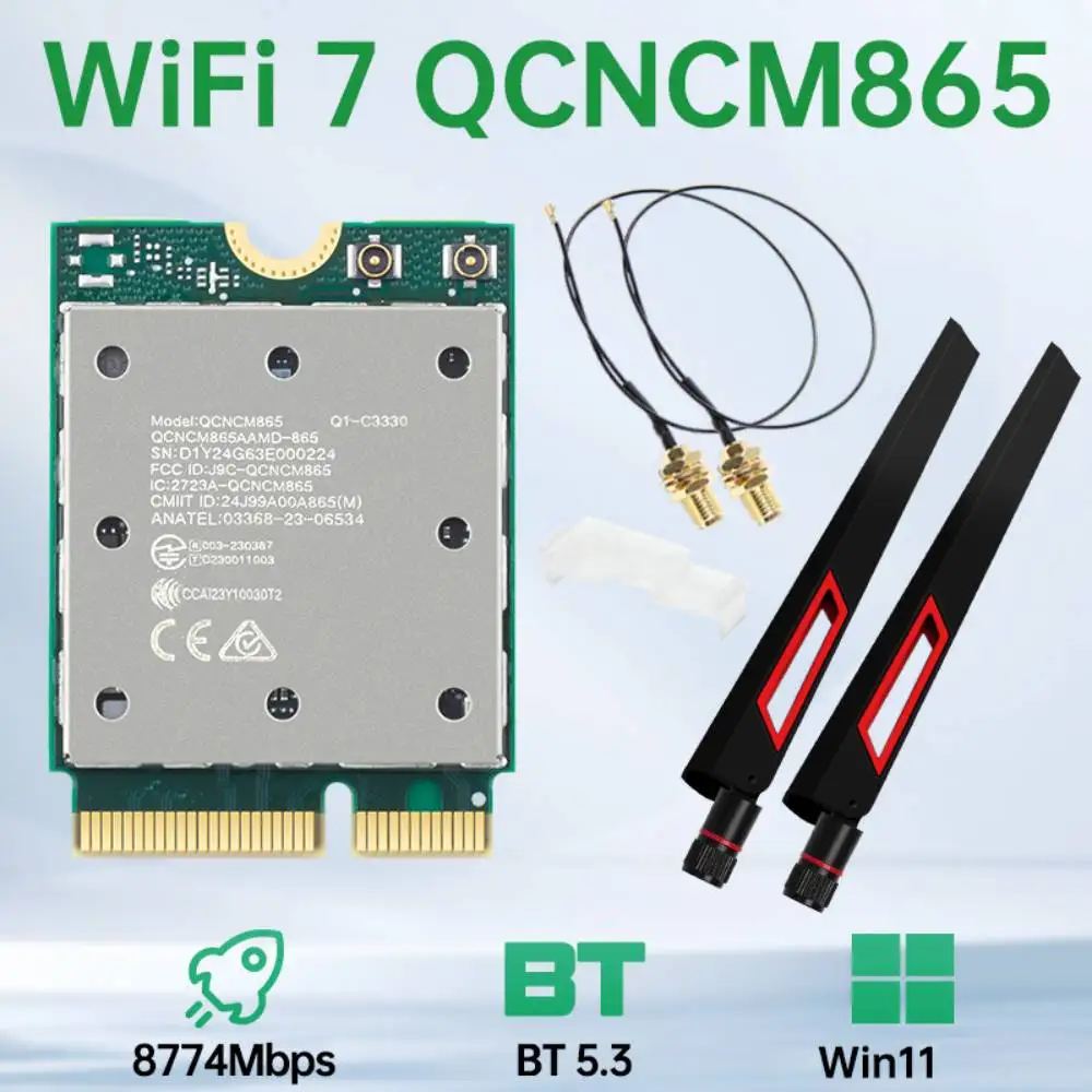 tarjeta-de-red-wifi-7-qcncm865-m2-bt53-tri-band-24g-5g-6ghz-velocidad-maxima-de-hasta-58-gbps-adaptador-wifi-inalambrico-wifi-7-compatible-con-win11
