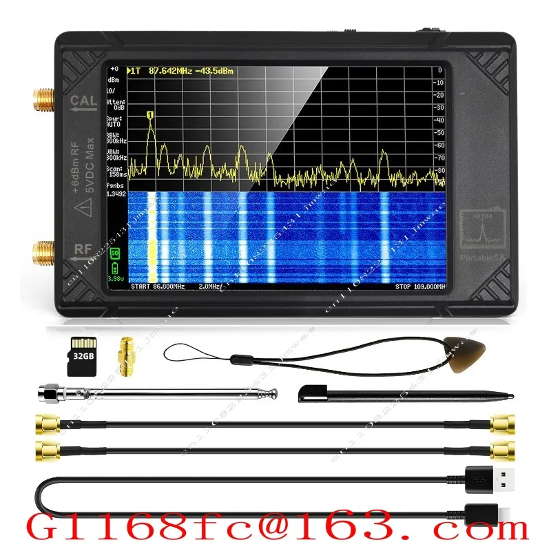 Analyzer 4-inch Touch Screen ProtableSA 32GB 100kHz-5.3GHZ