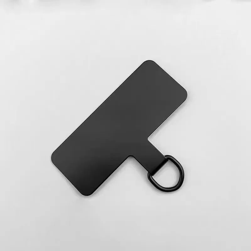 1/3/4pcs Universal Metal Phone Lanyard Gasket Patch Durable Ultra Thin Mobile Phone Sling Rope Card Clip Strap Hang Cord Tab