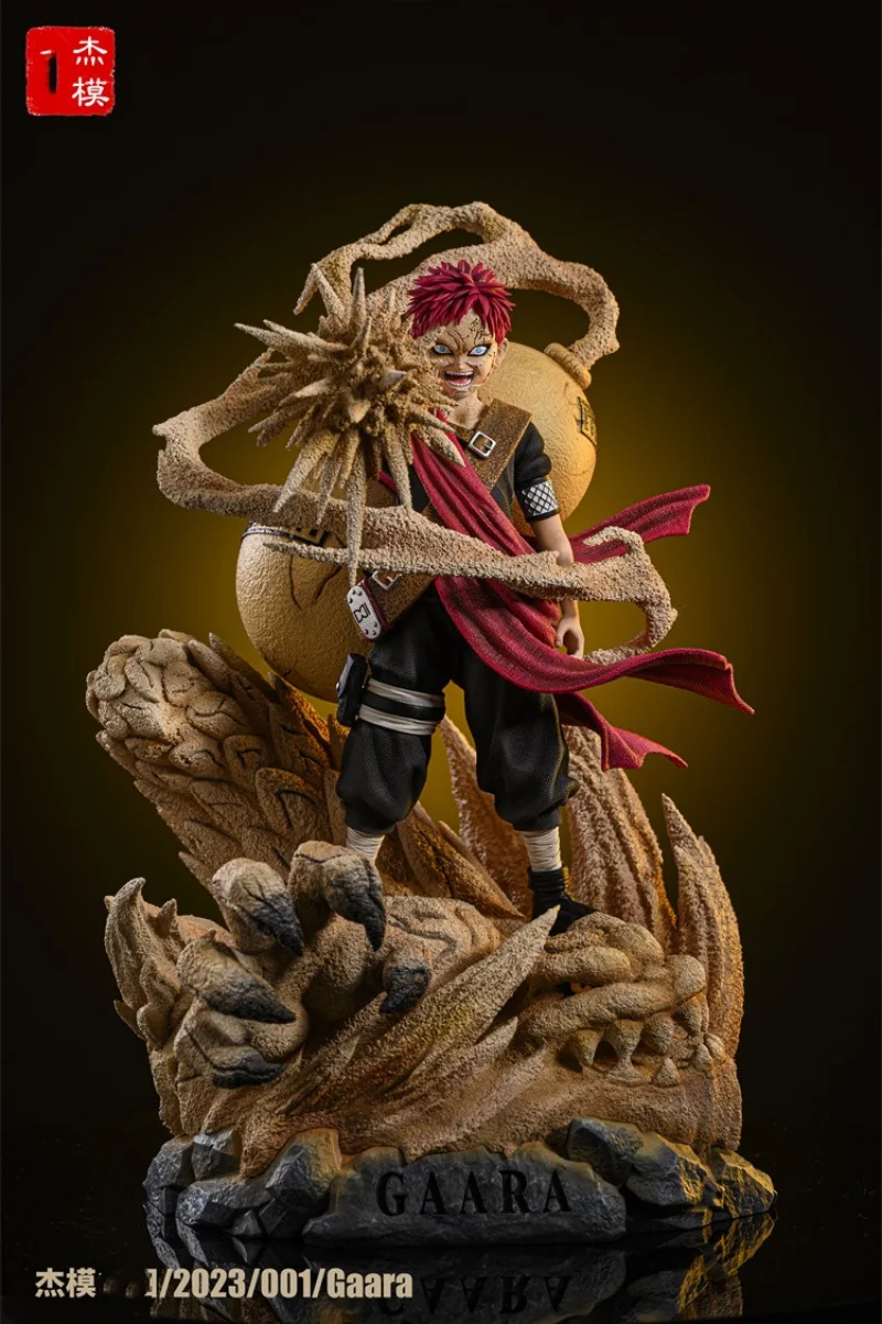 Pre Sale 37Cm Gk Naruto Gaara Anime Action Figure Limited Edition Collectible Statue Ornament Model Garage Kit Toys Gift