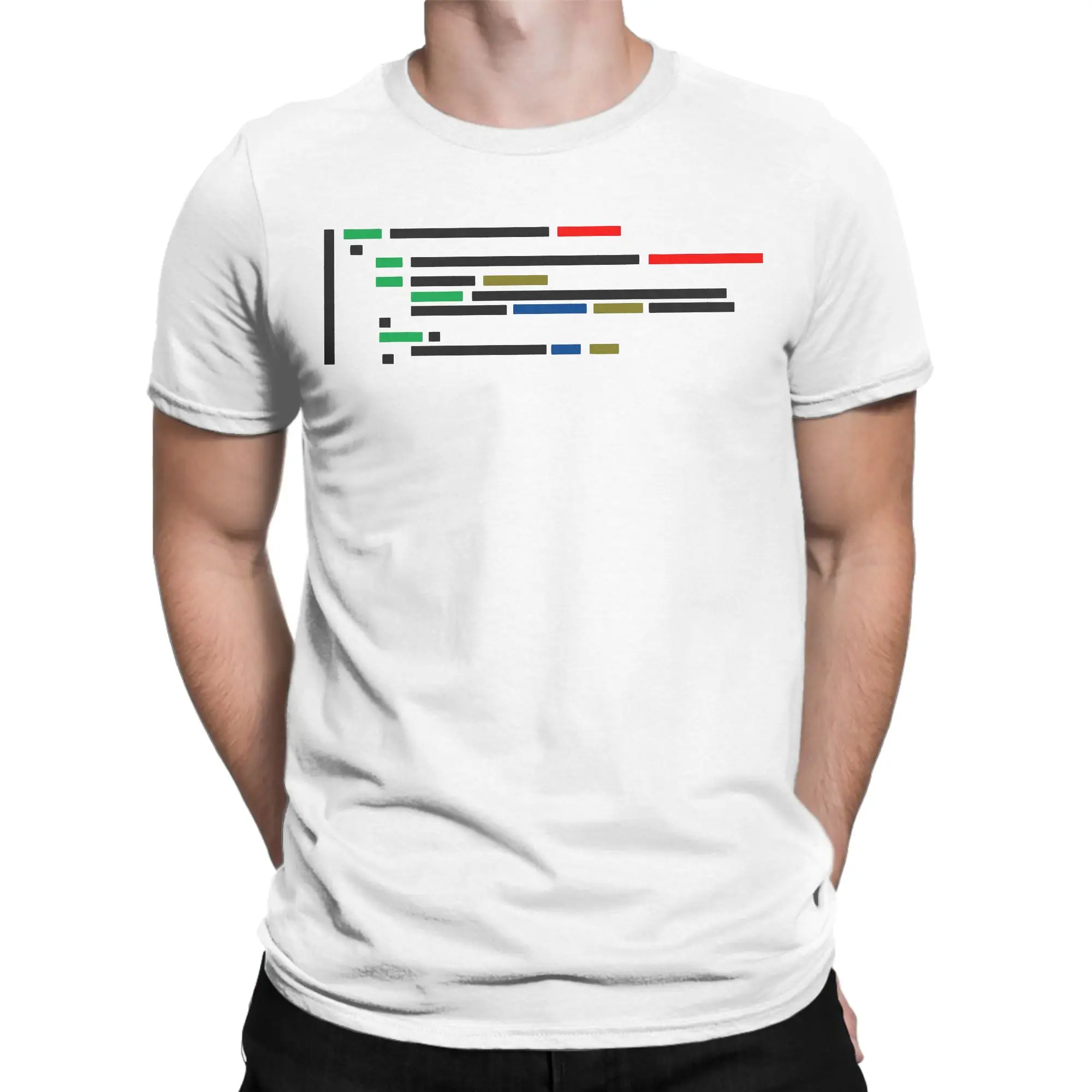 Code Programmer T-Shirt Men Cotton Top Tee Hip Hop Linux Learntocode Code Coding Java Javascript Php Sql Python Crewneck