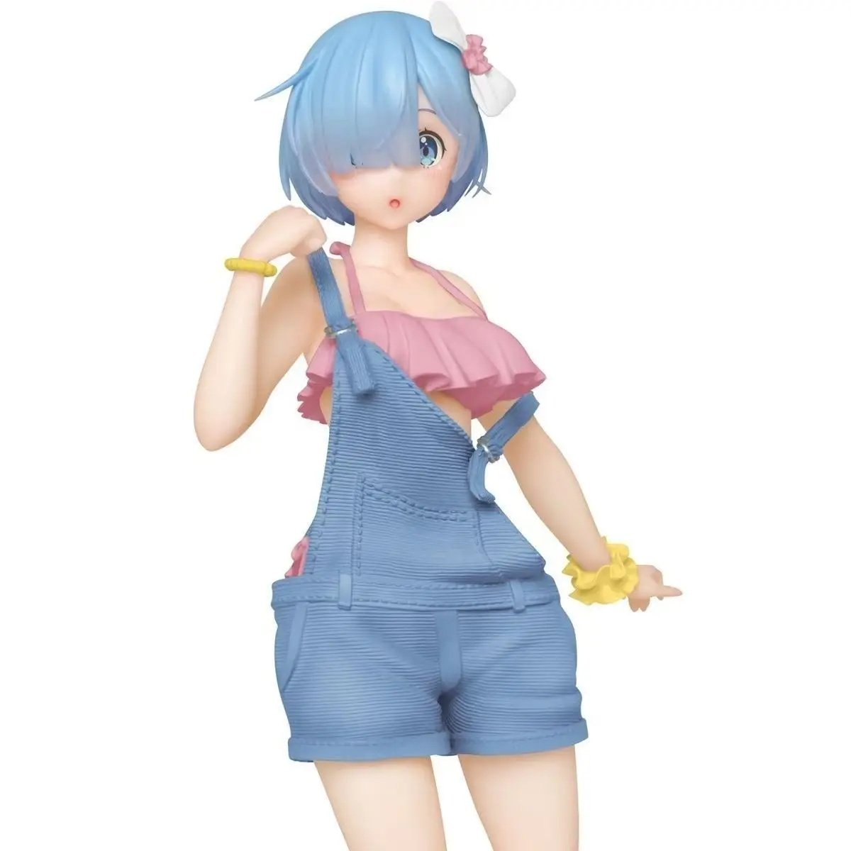 

Anime Figures Rem Overalls Model Figures Lovely Girl Summer Clothing Doll Action Figure Collection Toy for Kids Girl Christma
