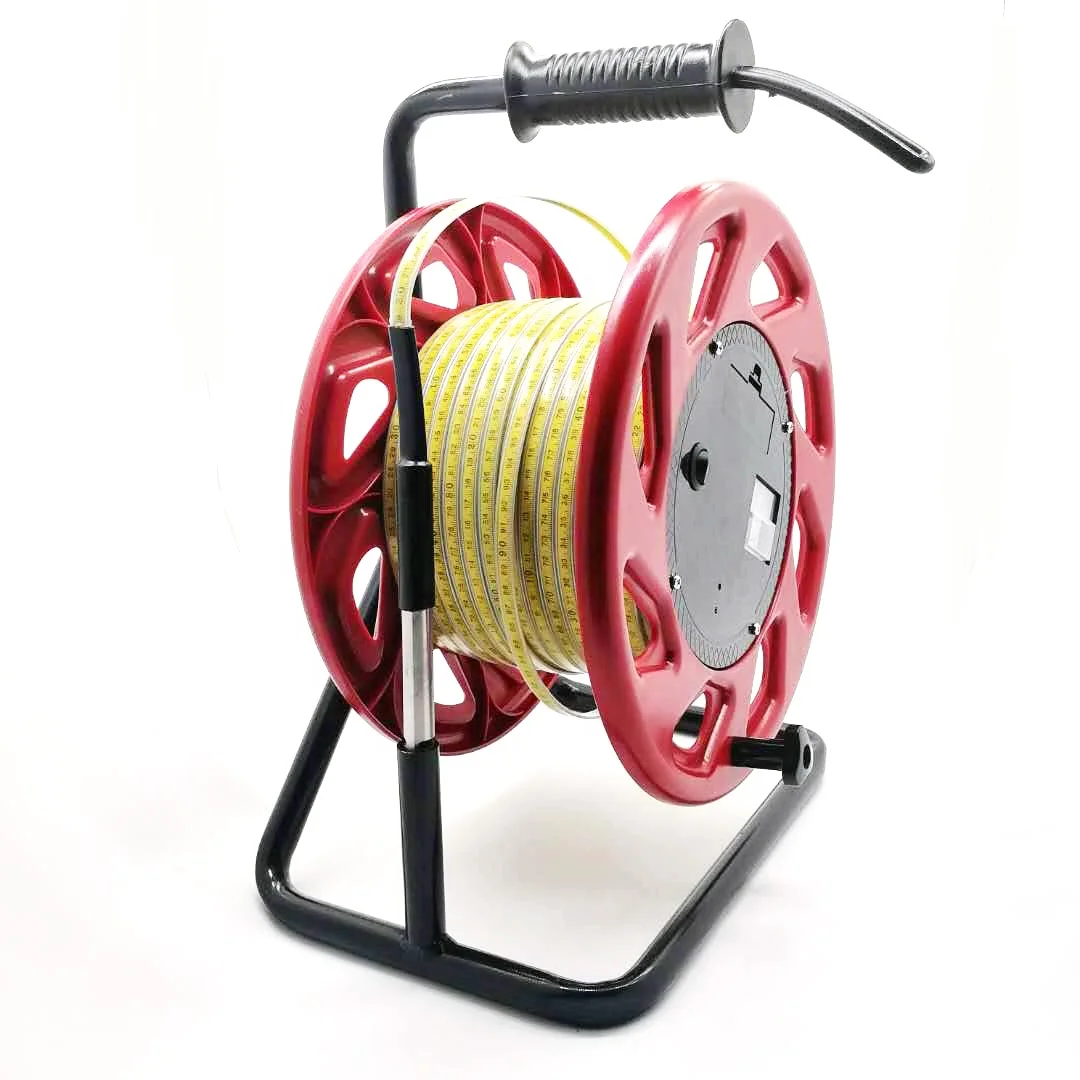 30m 50m 100m 150m Water Level Gauge with Retractable Cable Reel IP65-Rated Instrumentation Cable for Water Level Measurement