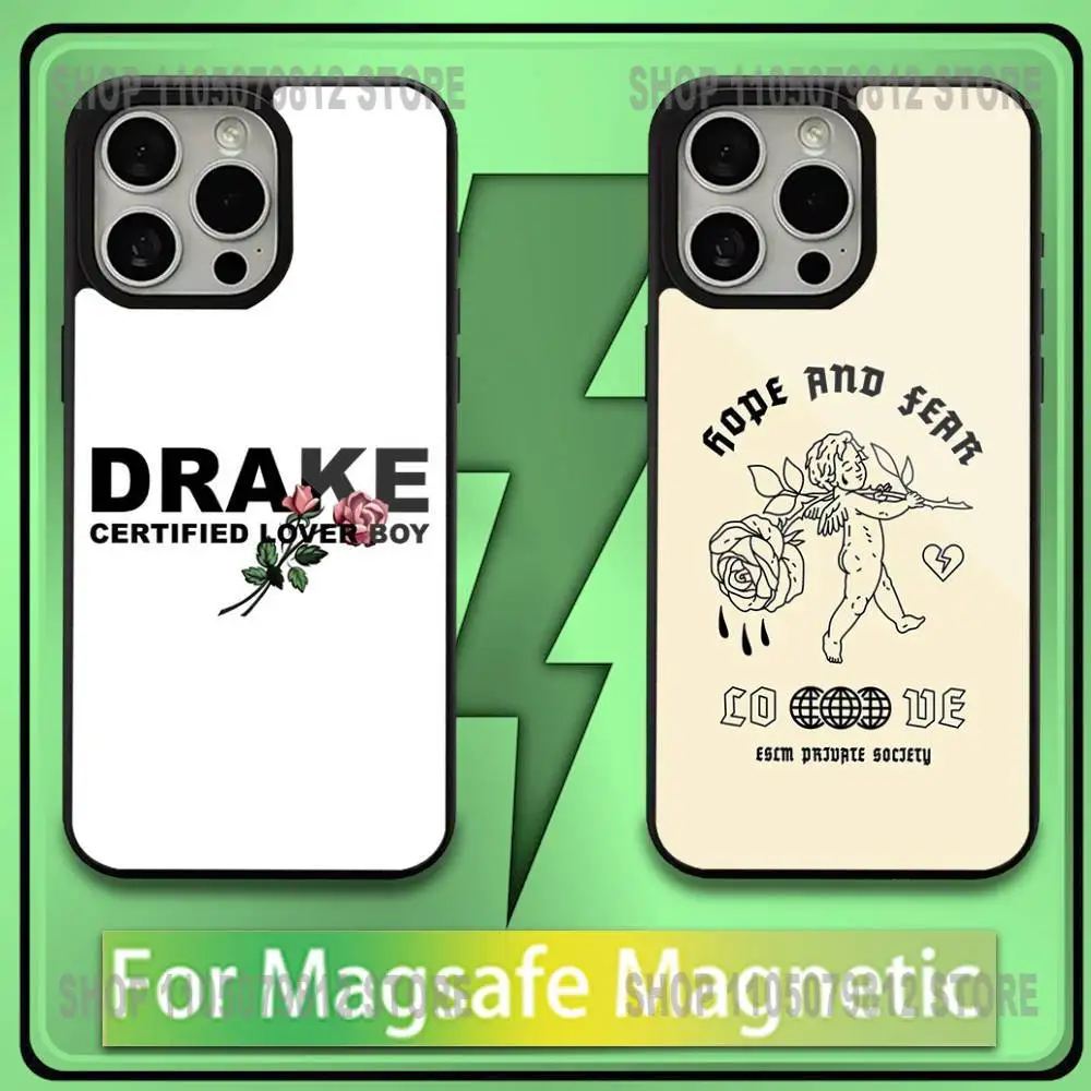 

Drake Certified Lover Boy Phone Case For iPhone 17,16,15,14,13,12,11,Plus,Pro,Max,Mini Soft Magesafe Magnetic Wireless Charge
