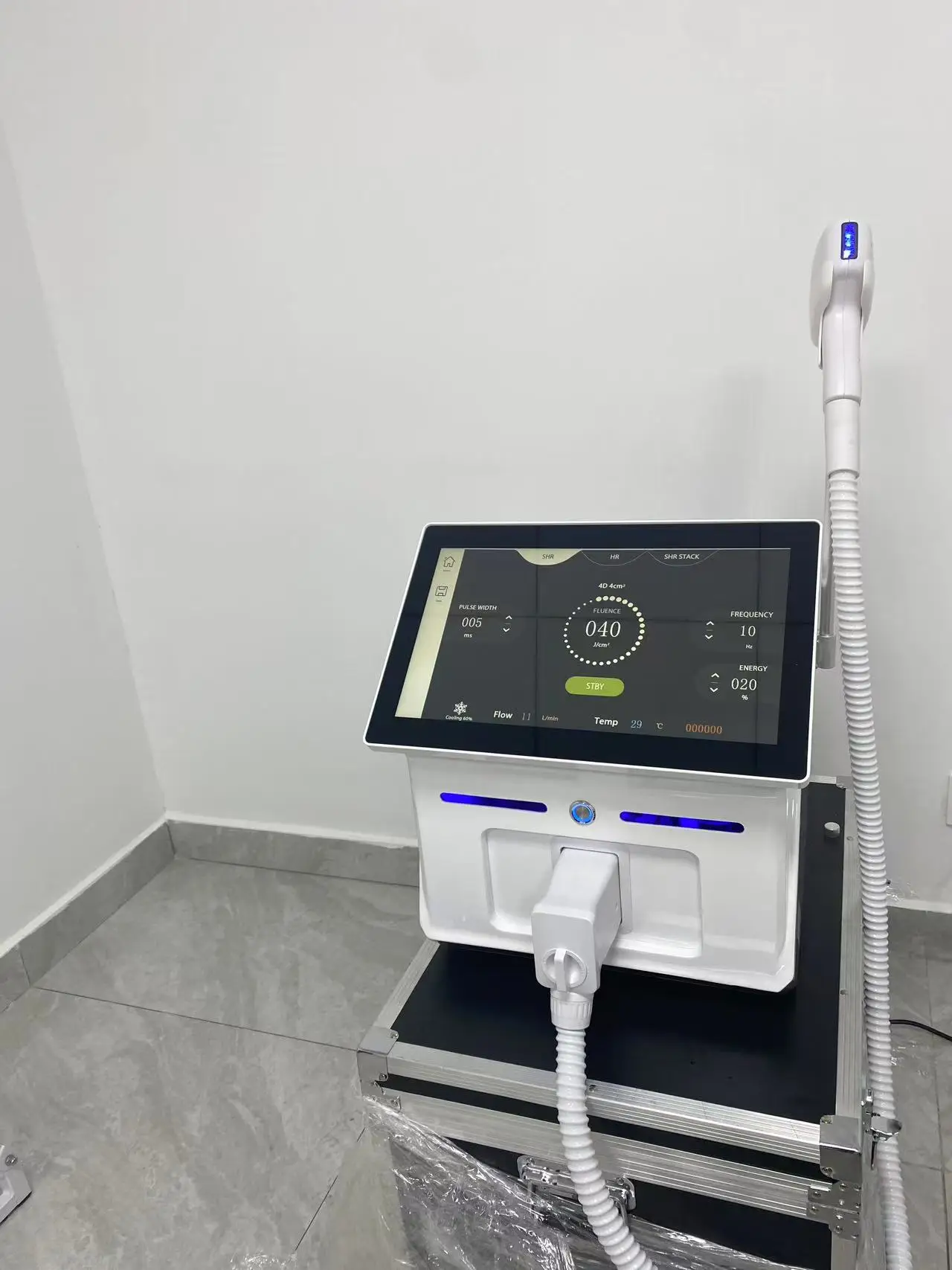 2025 最新のレーザー脱毛機ダイオード Nd yag レーザー 755 808 940 1064nm 凝固点無痛永久脱毛