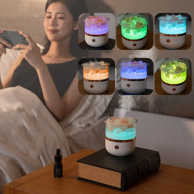 

160мл мини - портативный USB увлажнитель 7 - цветные светодиодные лампы ультразвуковой холодный туман ароматический домашний миниатюрный увлажнитель воздуха