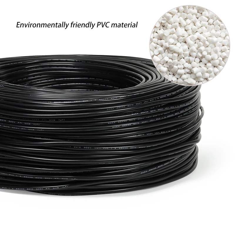 1 متر UL2464 سلك متعدد النواة AWG30 28 26 24 22 20 18 16 14 PVC قناة غمد 2 3 54 5 6 7 8 9 10 النوى إشارة التحكم كابل نحاسي