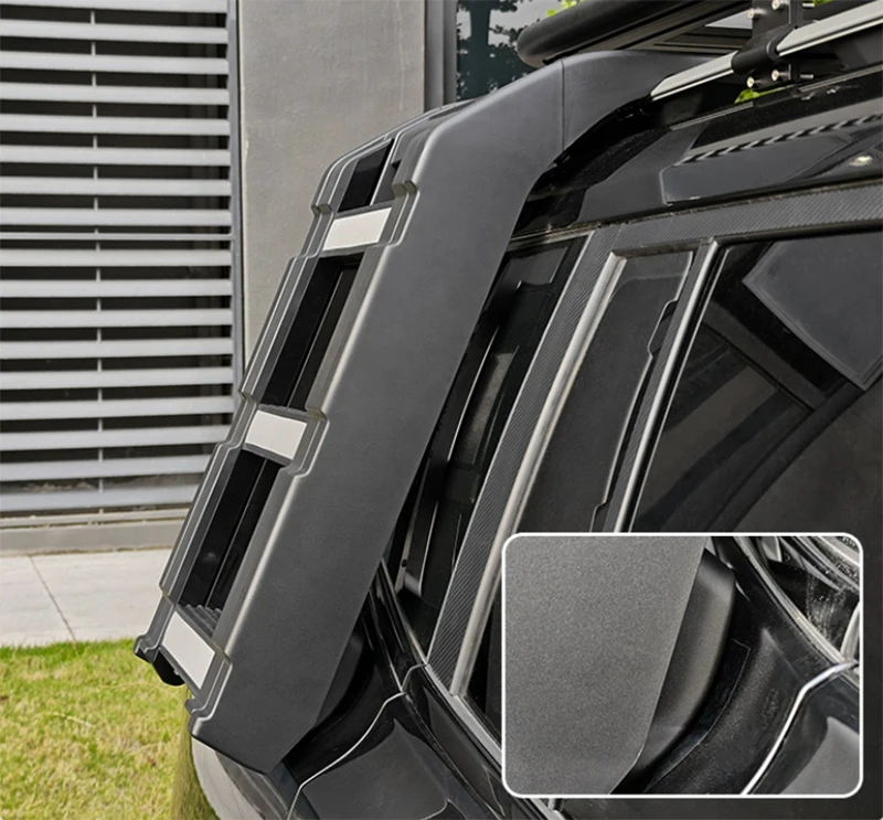 

Боковая альпинистская лестница на крышу автомобиля, подходит для Jetour Shanhai T1 2024 2025, оригинальная заводская альпинистская лестница, багажник, автомобильные аксессуары