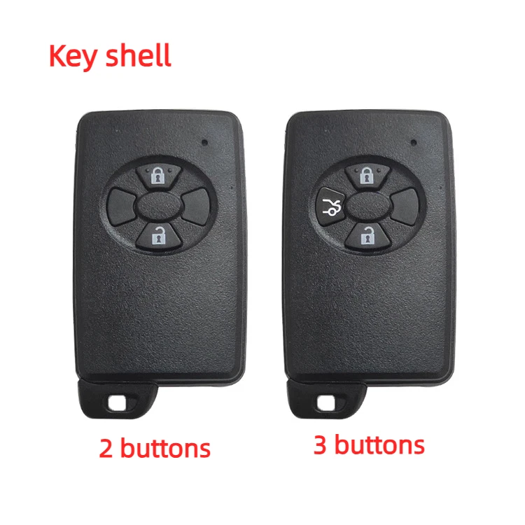 New Replace Remote Car Key Shell Case Fob 2/3 Buttons For Toyota RV4 Yaris Corolla Prius Smart key
