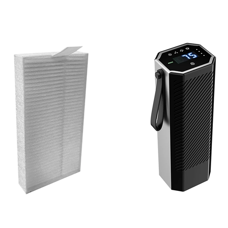 

Car Air Purifier Cleaner Air Cleaner For Just Replacement Filter With Portable Aluminum Alloy Car Air Purifier Cleaner