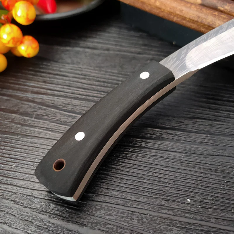 Handmade Forged Boning Knife Stainless Steel Kitchen Chef Knife Utensils Meat Bone Fish Fruit Cleaver Butcher Slicing Knife