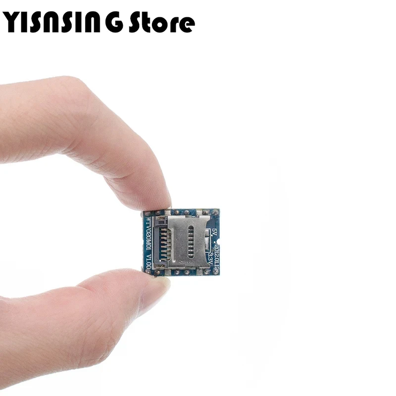 WTV020 WTV020-SD WTV020SD-20SS Mini SD Card MP3 Sound Module For PIC WTV020-SD-16P