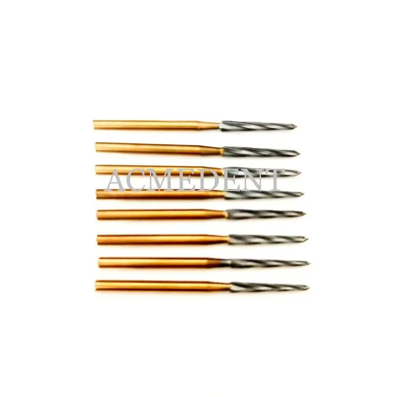 6PCS Dental Drills Carbide Burs Tungsten Bone Cutters Endo Z Tooth Treatment Instrument High Speed  28mm