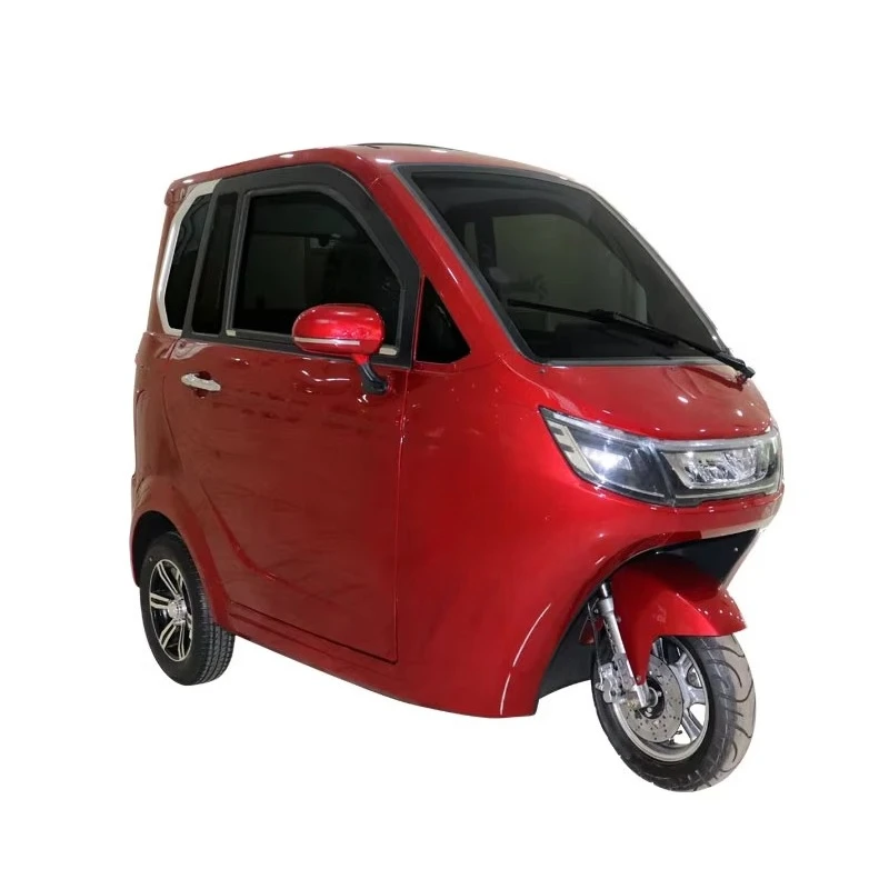 Customized LOGO Vehicle Body Color Having L2E Eec Certification Enclosed Electric Tricycles T001