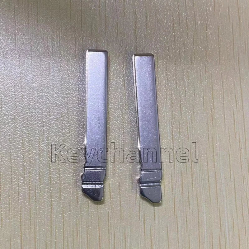 Keychannel 10pcc HU162t Original Car Remote Key Blade Flip Blank HU162 left Side Blade for Golf Jetta Seat Skoda MQB Key Blade