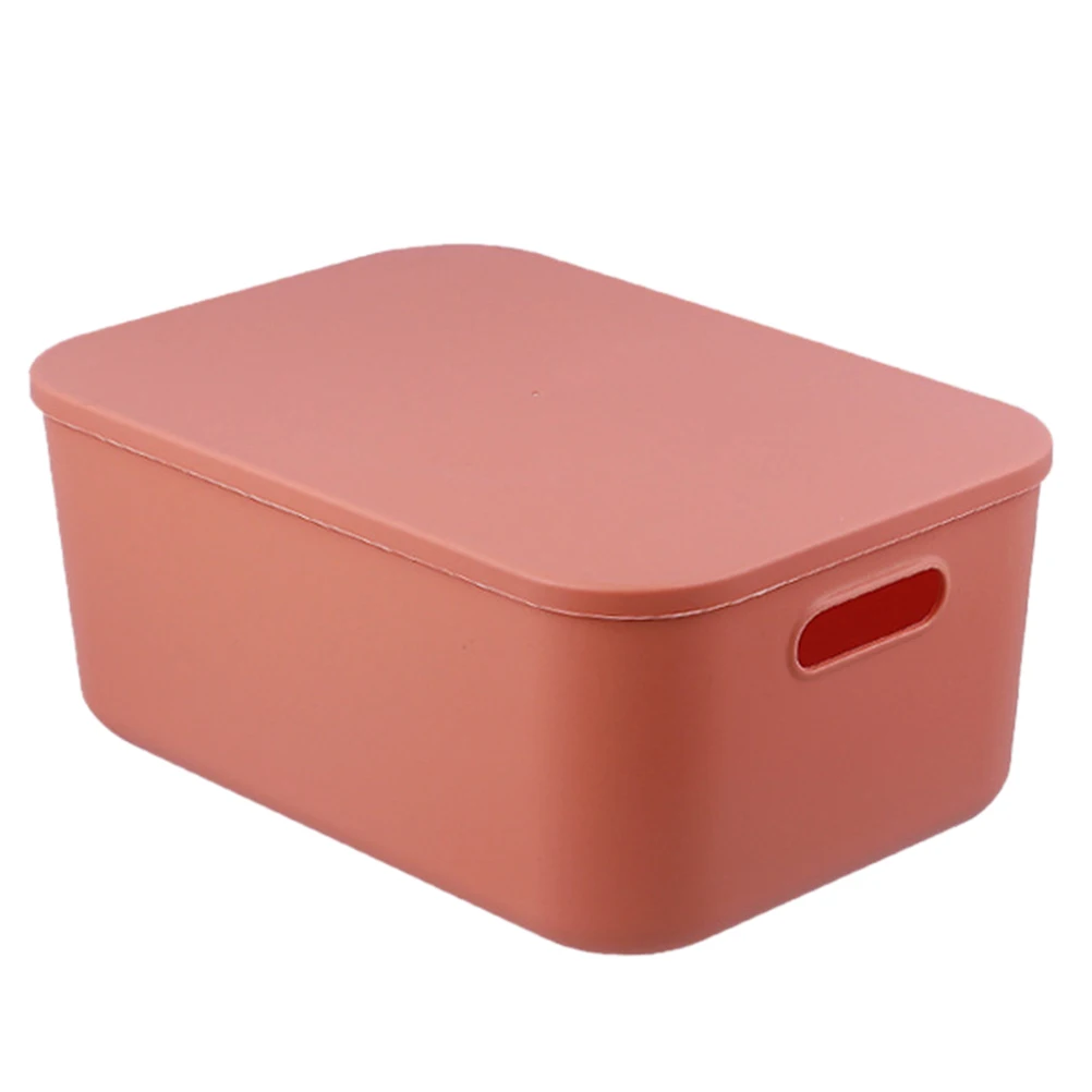 

Large Plastic Box With Lid Household Storage Organizer For Countertop Bedroom Bathroom Home Stackable